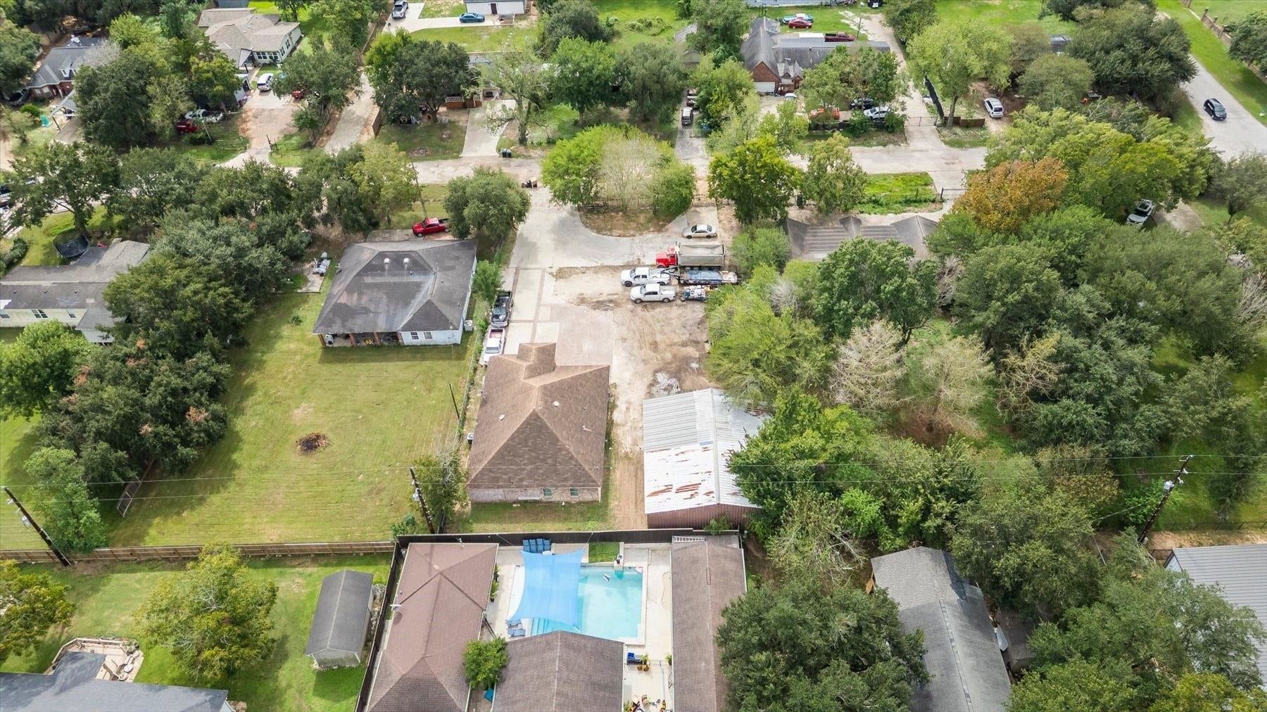 22214 Foxbend Drive, Katy, TX 77449 Neighborhood Aerial View