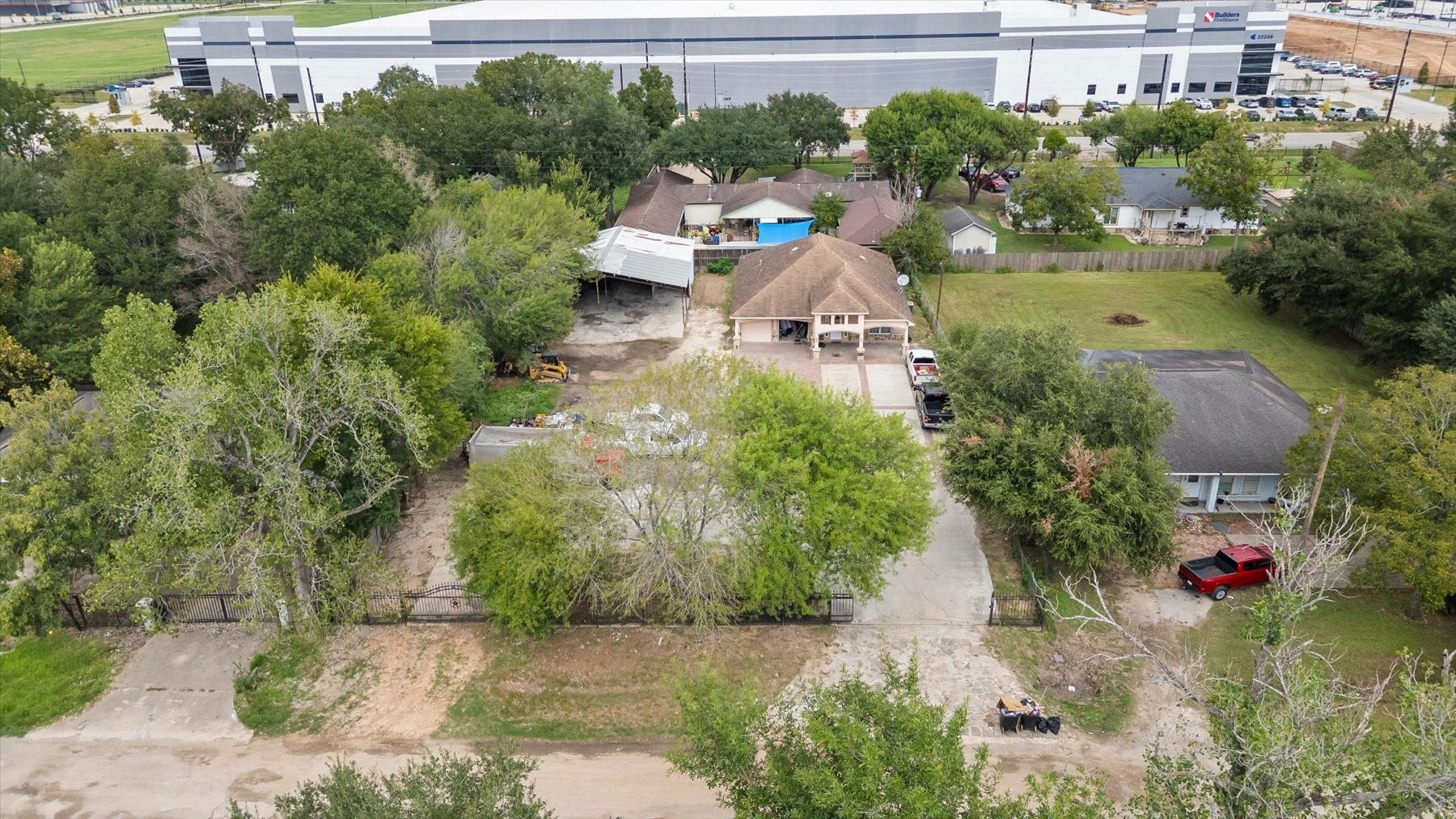22214 Foxbend Drive, Katy, TX 77449 Aerial View