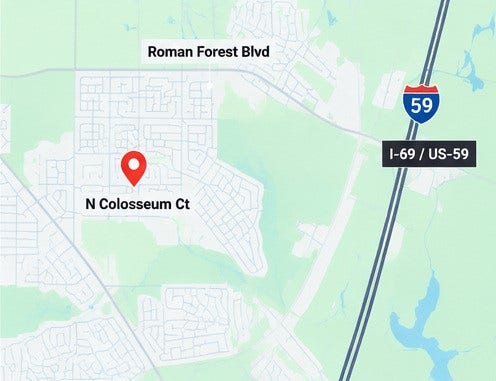 0 Colosseum Ct, Roman Forest, TX 77357