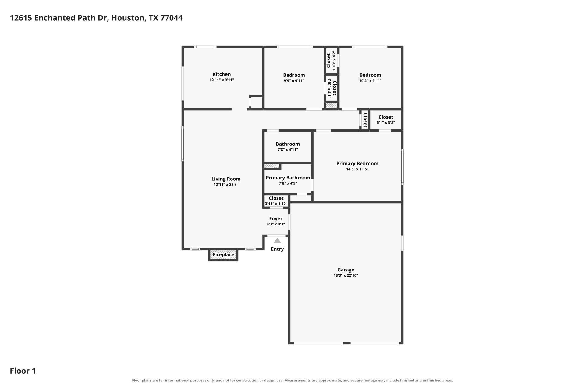 12615 Enchanted Path Drive, Houston, TX 77044 12615 Enchanted Path Drive, Houston, TX 77044
