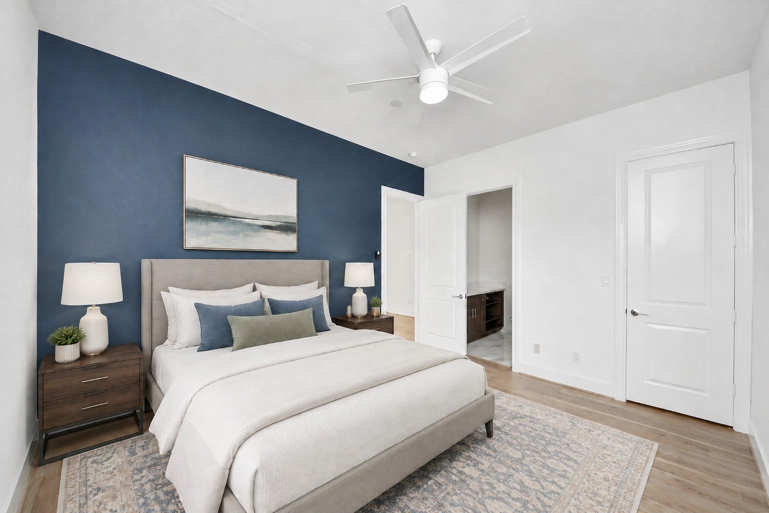 4005 Woodshire Village Estates, Houston, TX 77025 Virtually staged third bedroom