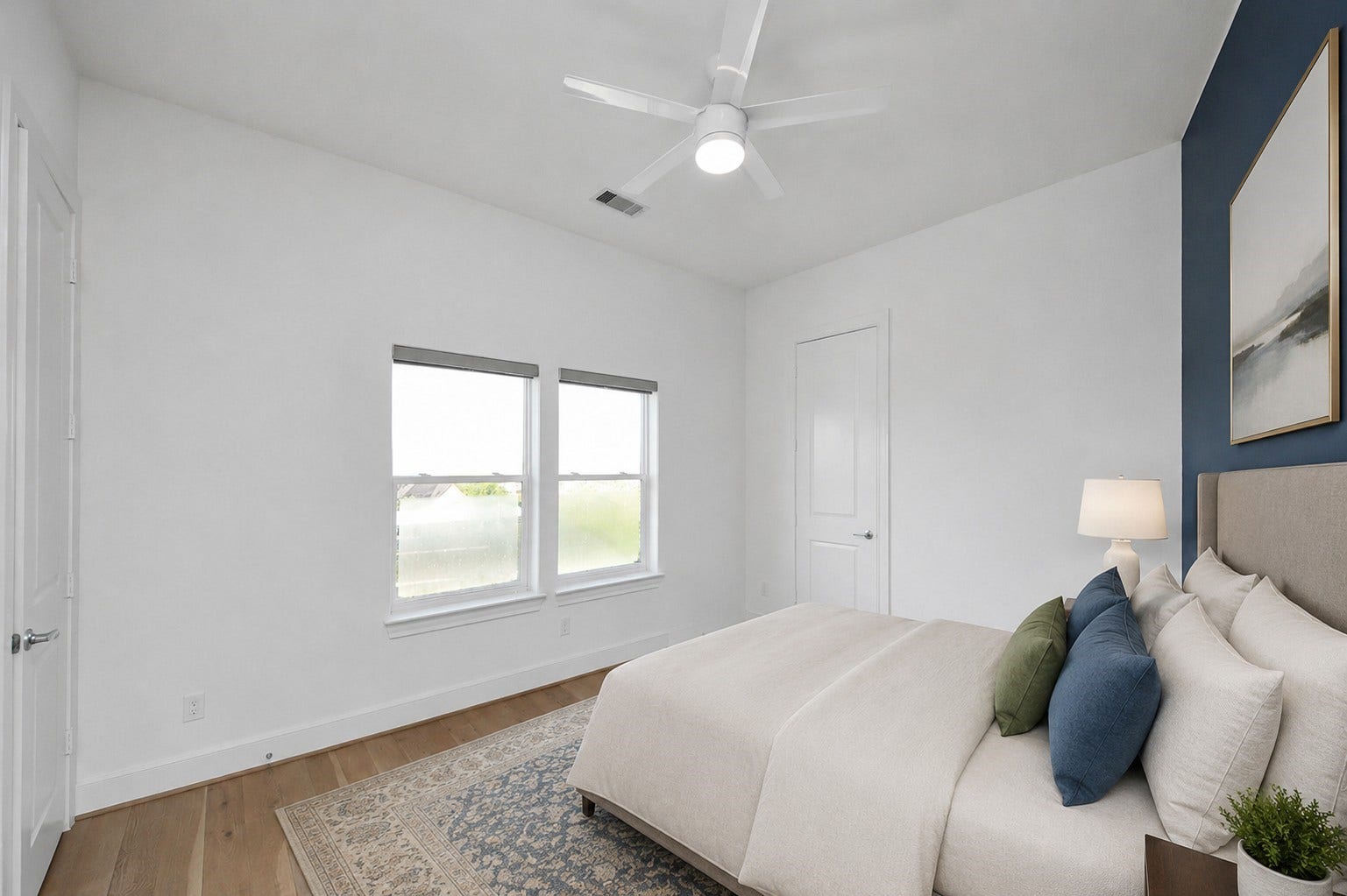 4005 Woodshire Village Estates, Houston, TX 77025 Virtually staged third bedroom