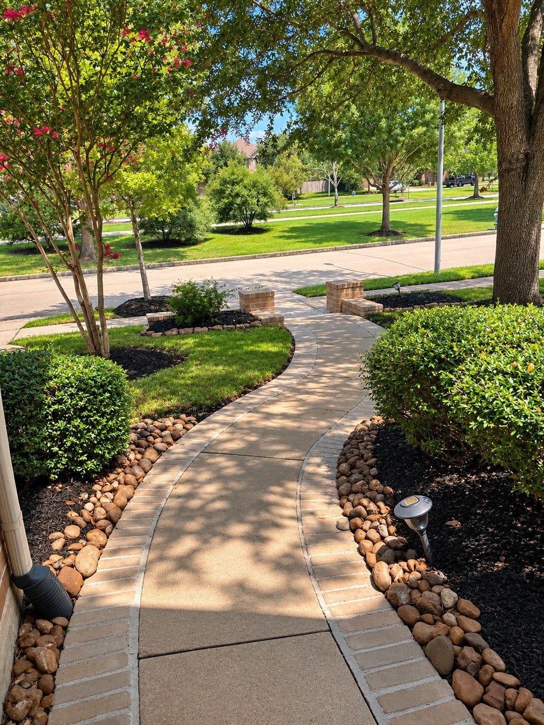 19011 Crest Cove Drive, Cypress, TX 77433 Step out the front door to green views and no homes directly across the street. Mature trees make this a pleasant spot for a morning coffee or an evening stroll.