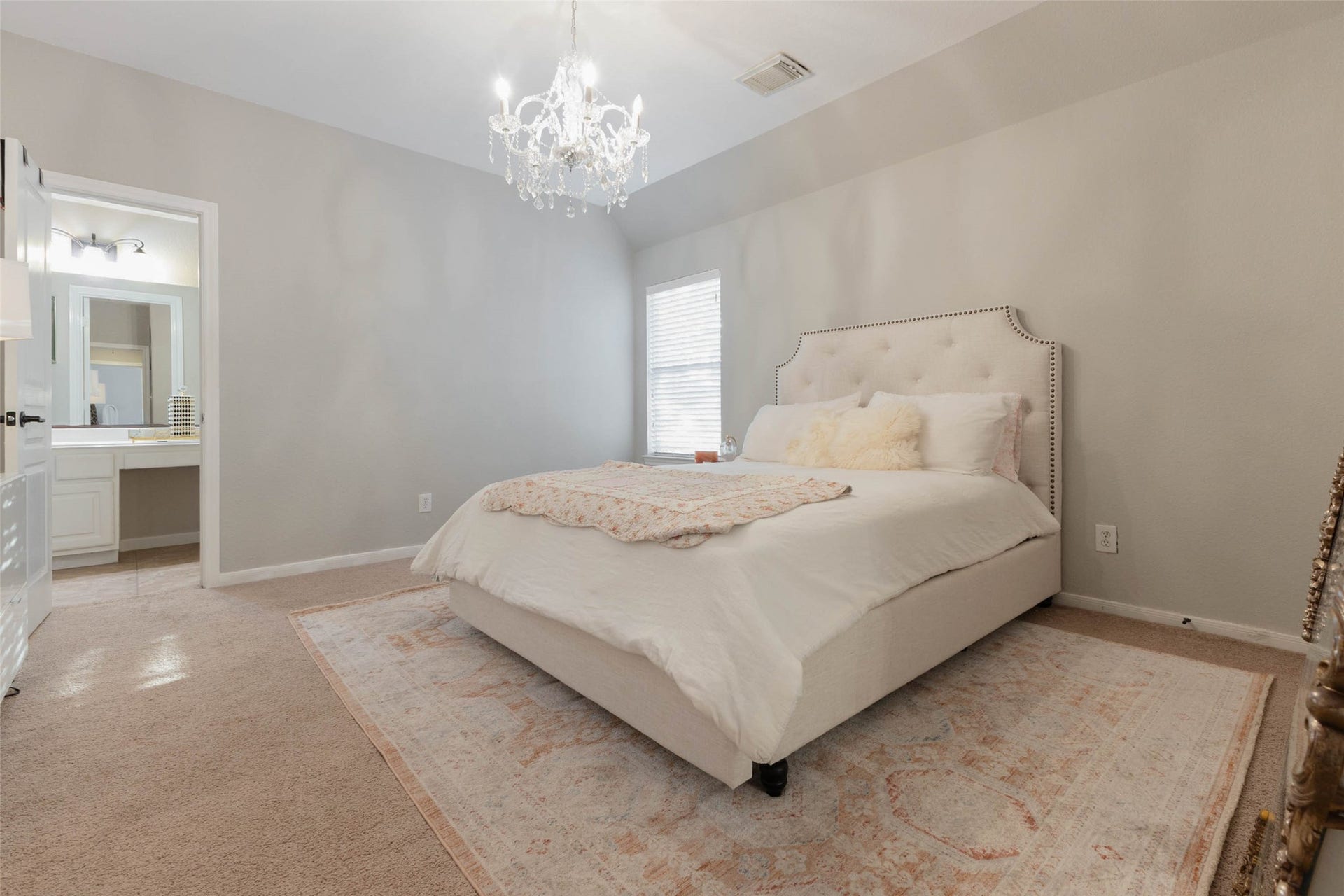 25734 Jewel Springs Lane, Katy, TX 77494 Soft neutral tones and natural light create a sophisticated retreat.