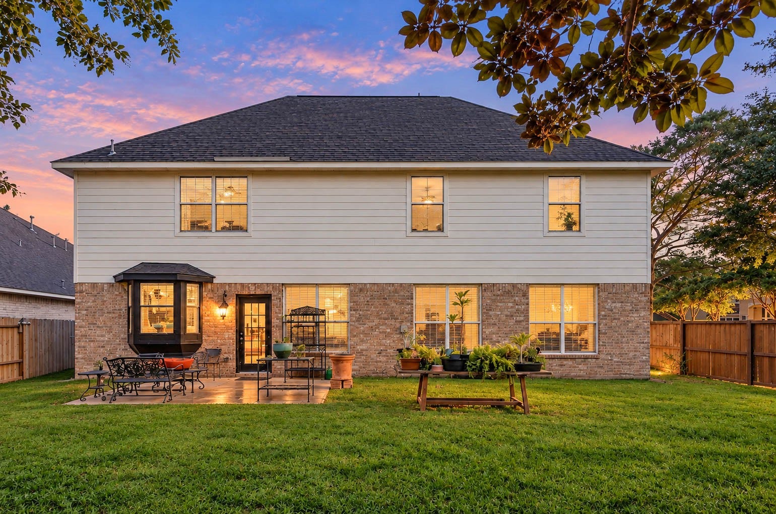 25734 Jewel Springs Lane, Katy, TX 77494 As evening settles in onto a beautifully landscaped backyard, outdoor entertaining and peaceful evenings become part of everyday living.