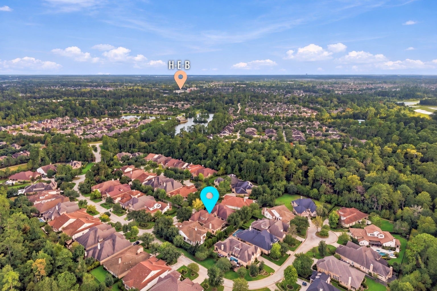 51 Woodglade Way, The Woodlands, TX 77375 Minutes away from HEB, shopping, and dining. You can walk, bike or drive. Living in Creekside Park is so convenient!