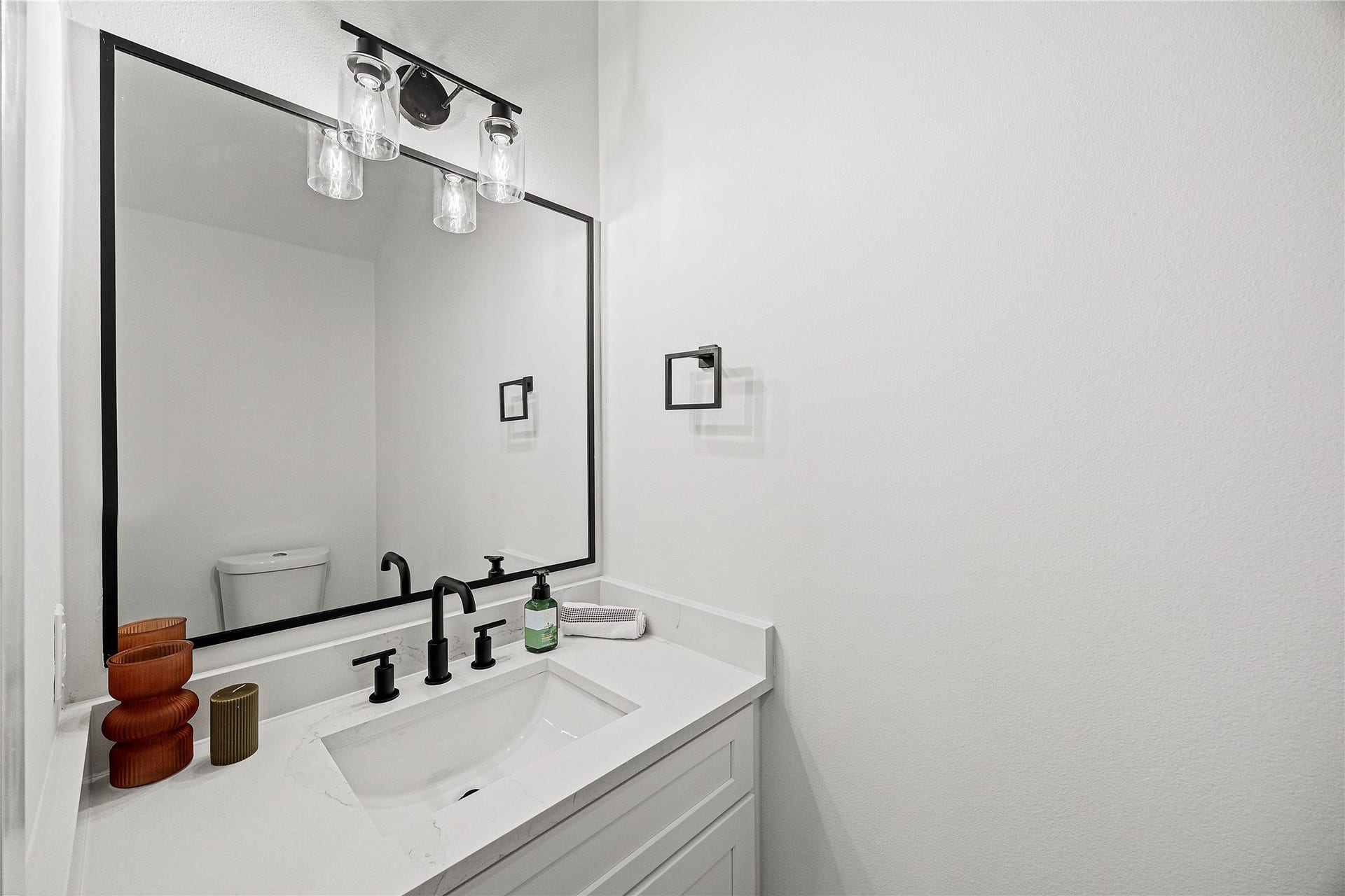 2477 Carmel Street, #A, Houston, TX 77091 Half Bathroom located on the 1st floor