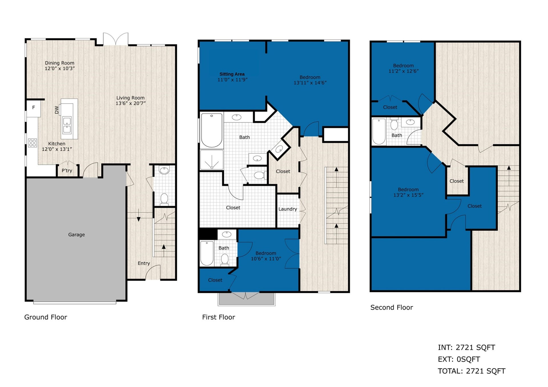 2823 Sherwin Street, Houston, TX 77007 This floor plan should by no means represent the actual measurements of the property. If you are concerned about the measurements you should independently verify them.