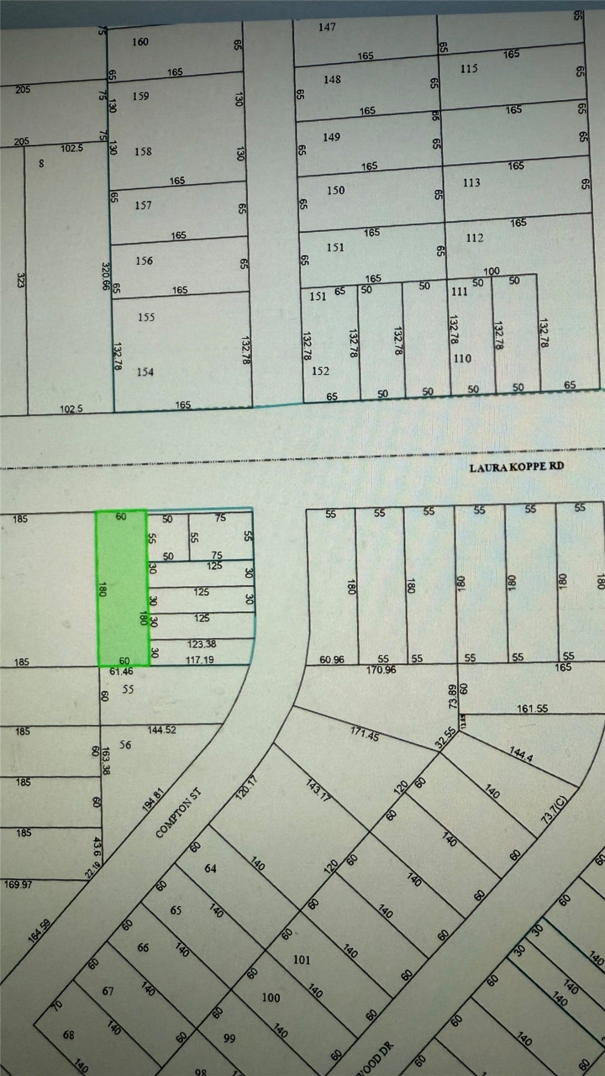 6316 Laura Koppe Road, Houston, TX 77016 LOT IS 60'X180' COMMERCIAL OR RESIDENTIAL