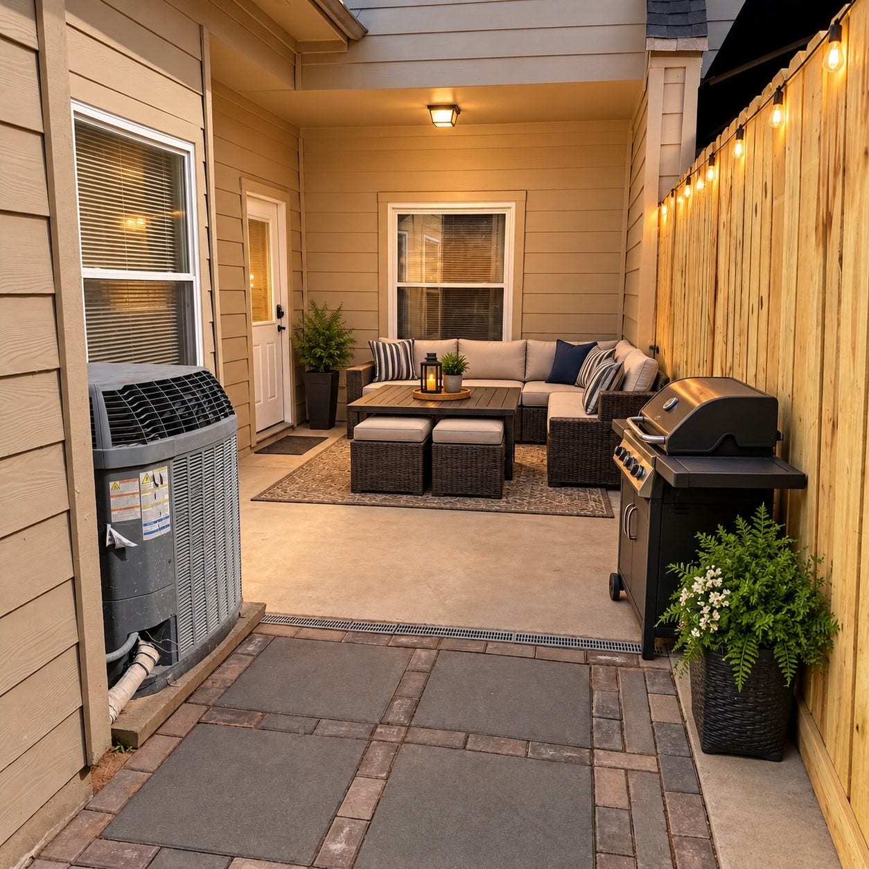 2049 Glencove Drive, Seabrook, TX 77586 Patio is virtually staged