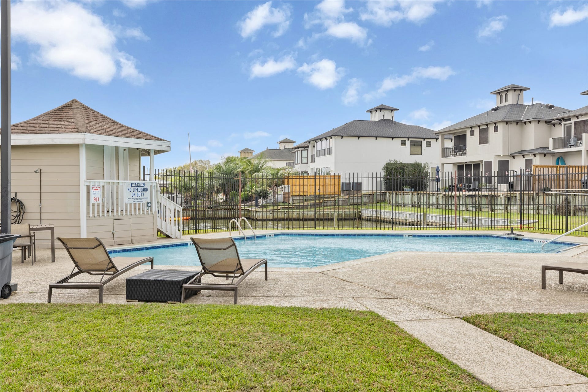 2049 Glencove Drive, Seabrook, TX 77586 Pool Area On The Water