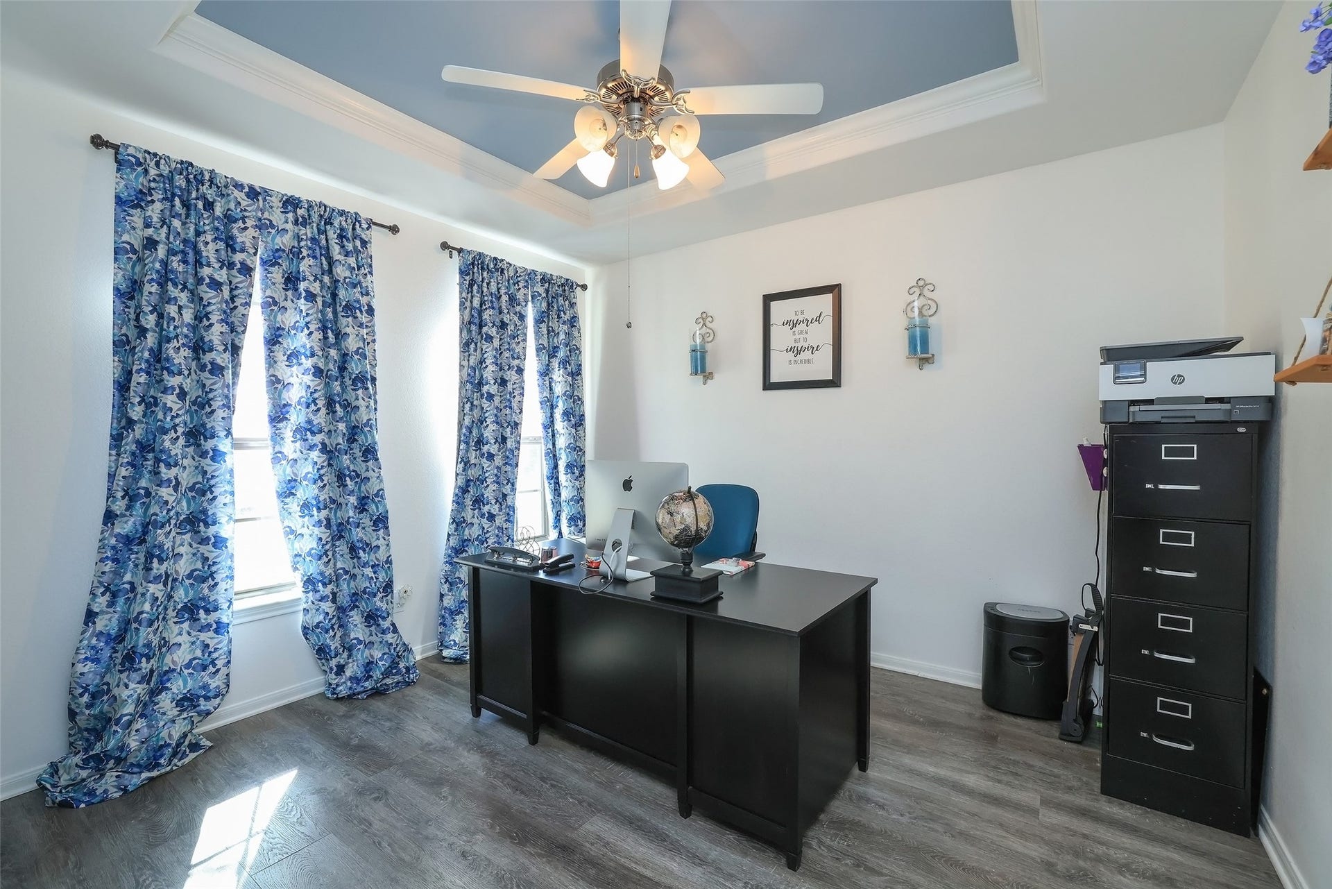 20811 Noble Crusade Court, Tomball, TX 77375 Large office with a view of the cul de sac