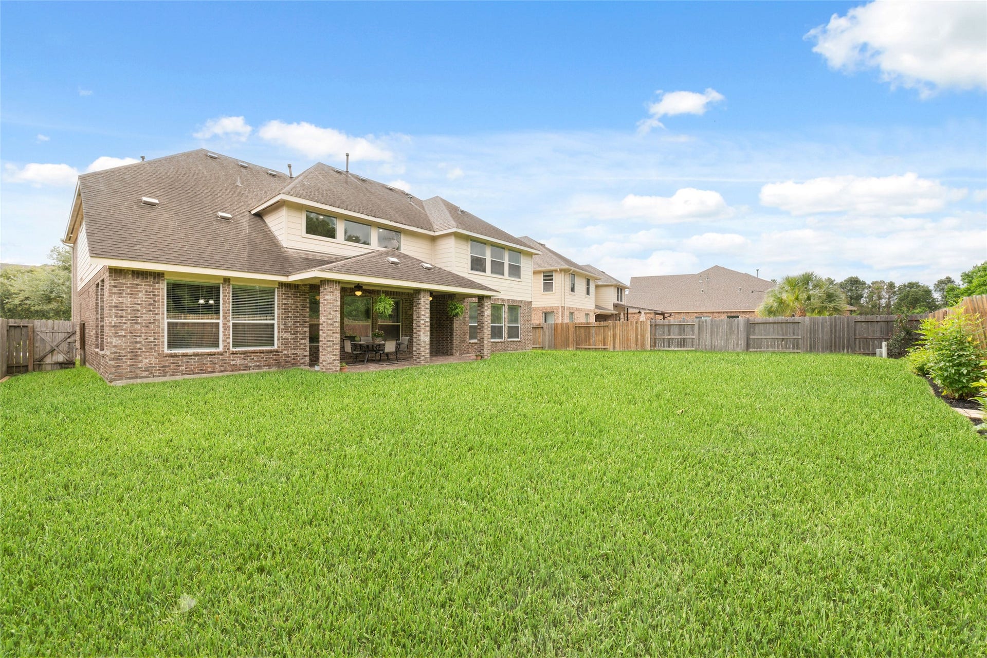 14422 Lakepointe Bend Lane, Cypress, TX 77429 Tons of green space for people and pups to play - or to create your own backyard oasis.