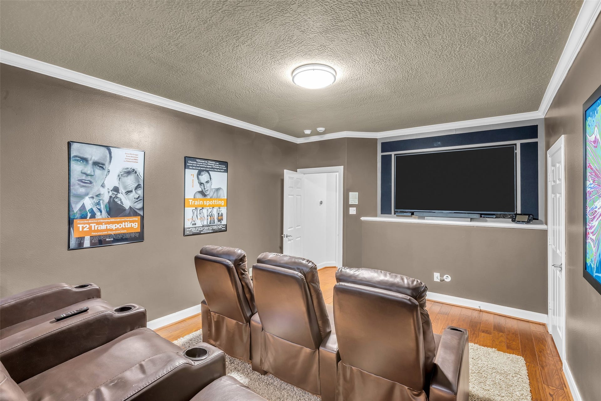 19023 Windsor Lakes Drive, Houston, TX 77094 The media room can be used as a 5th bedroom.