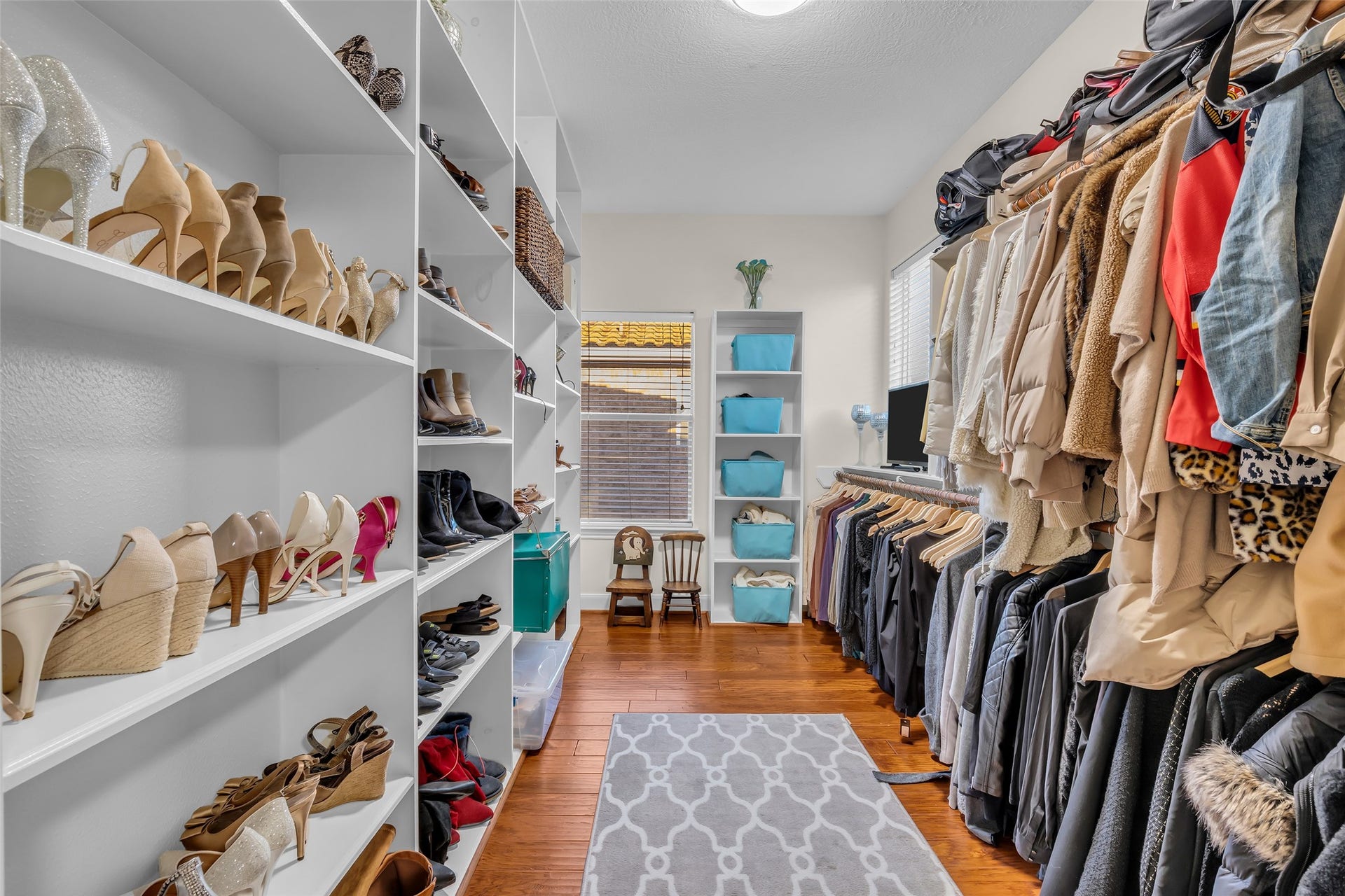 19023 Windsor Lakes Drive, Houston, TX 77094 Huge walk-in closet off the 5th bedroom.
