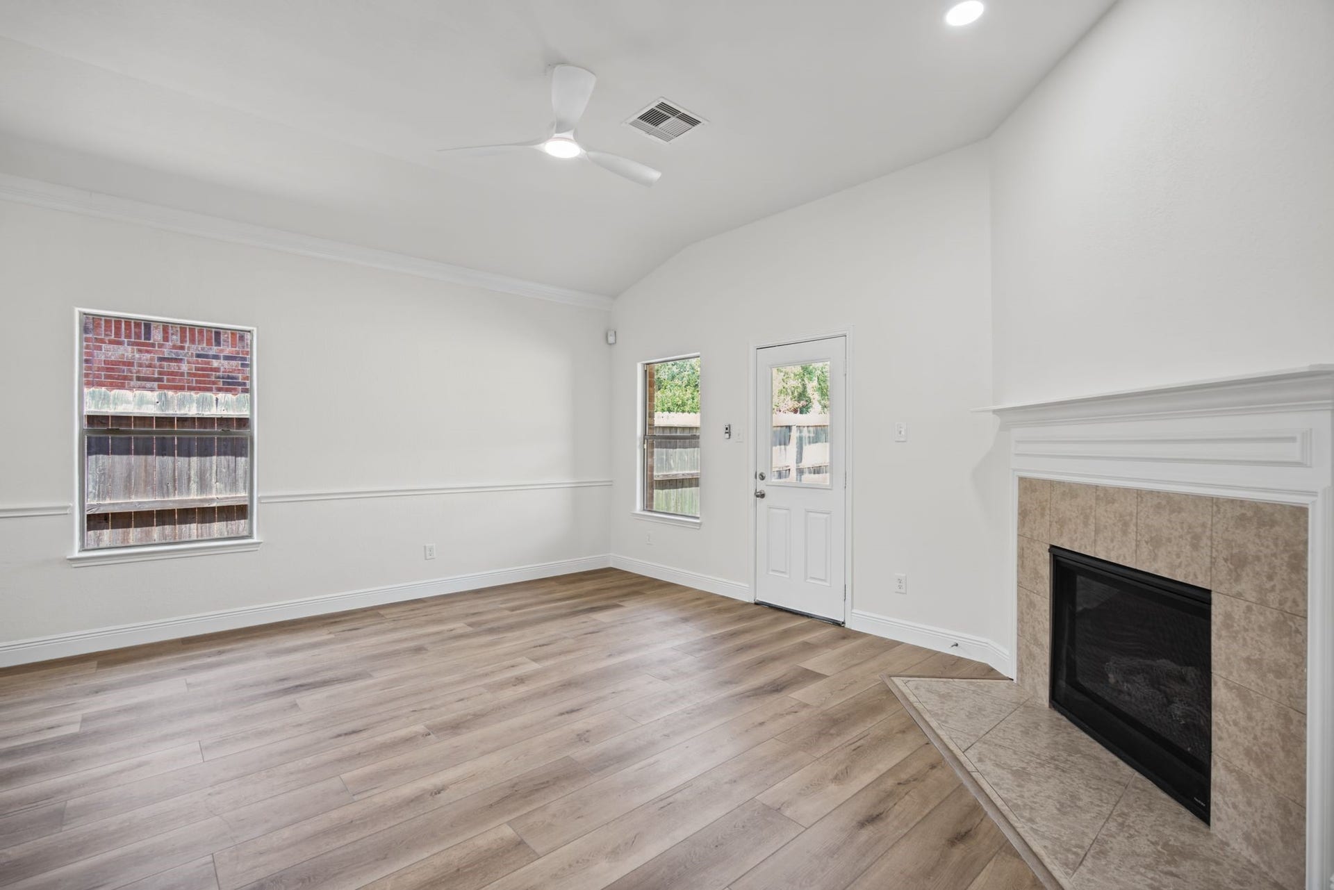 23718 N Newport Bend, Katy, TX 77494 Door to covered patio and backyard