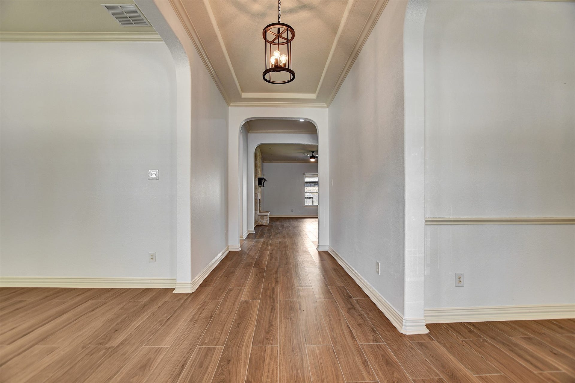 New tile flooring throughout the 1st floor.