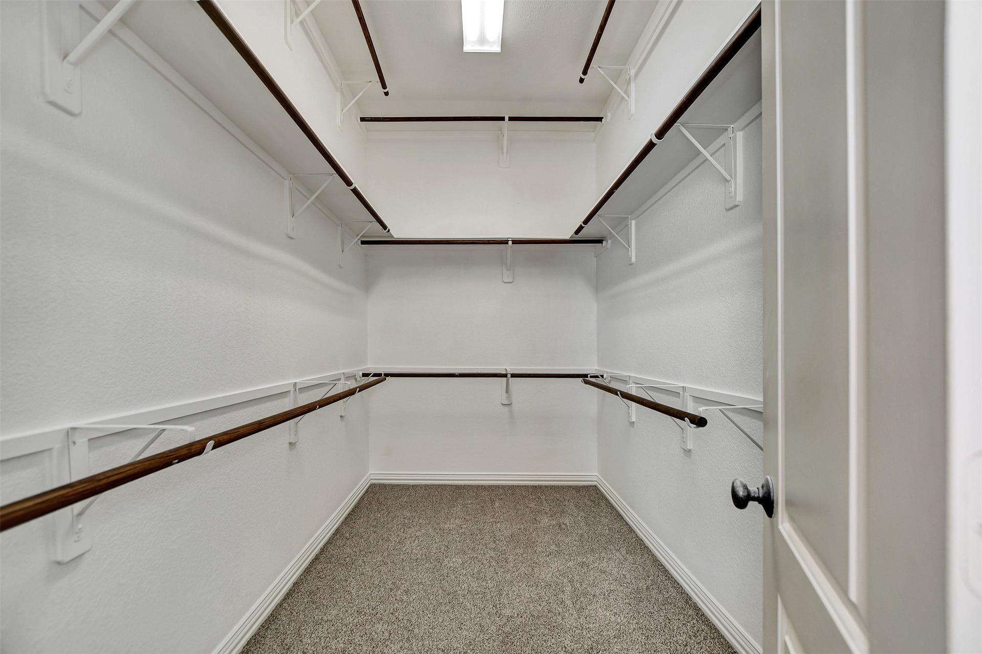 Large walk-in closet.