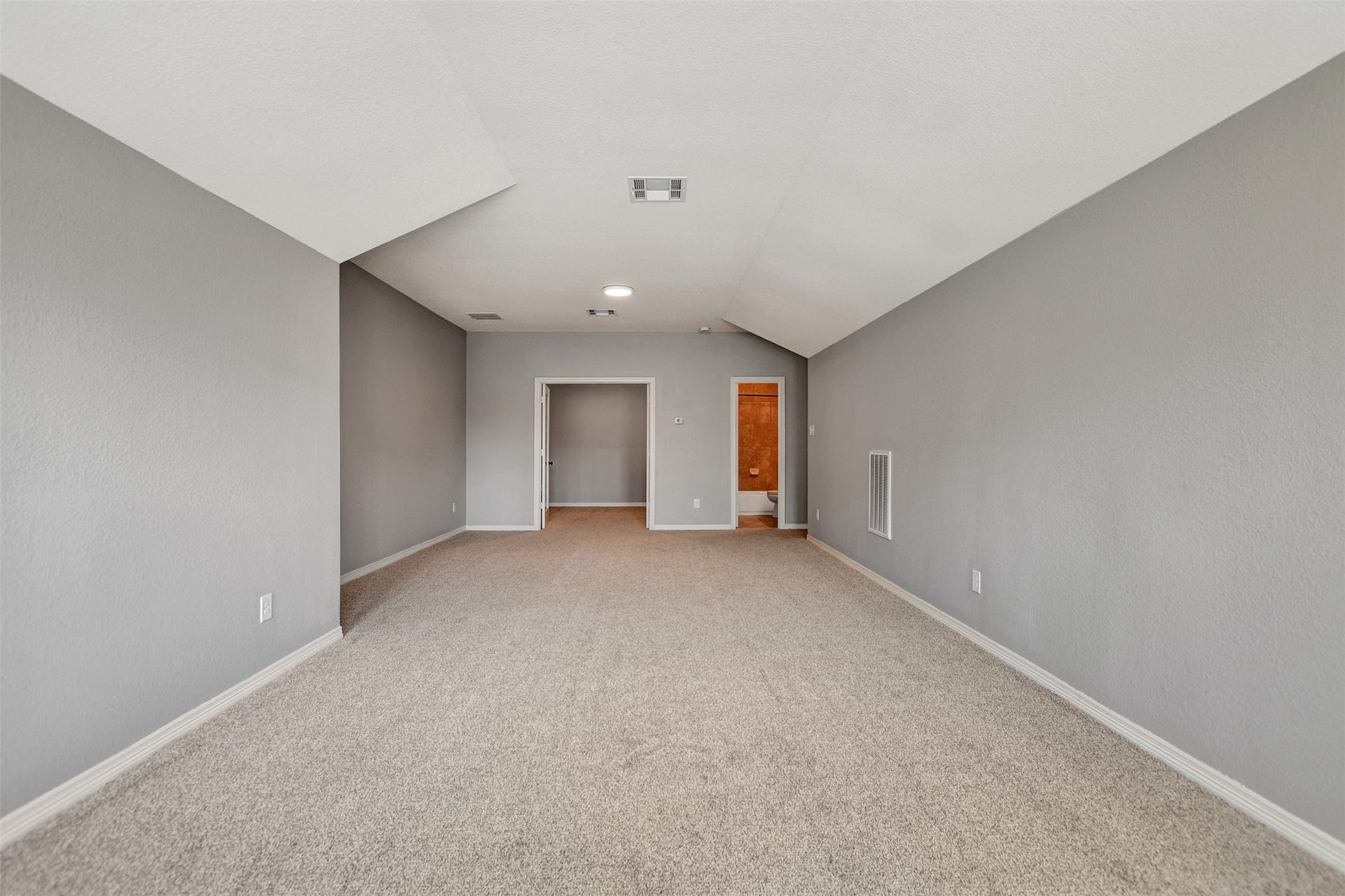 As you go up the stairs you arrive in this very large Gameroom area, media room and full fourth bathroom.