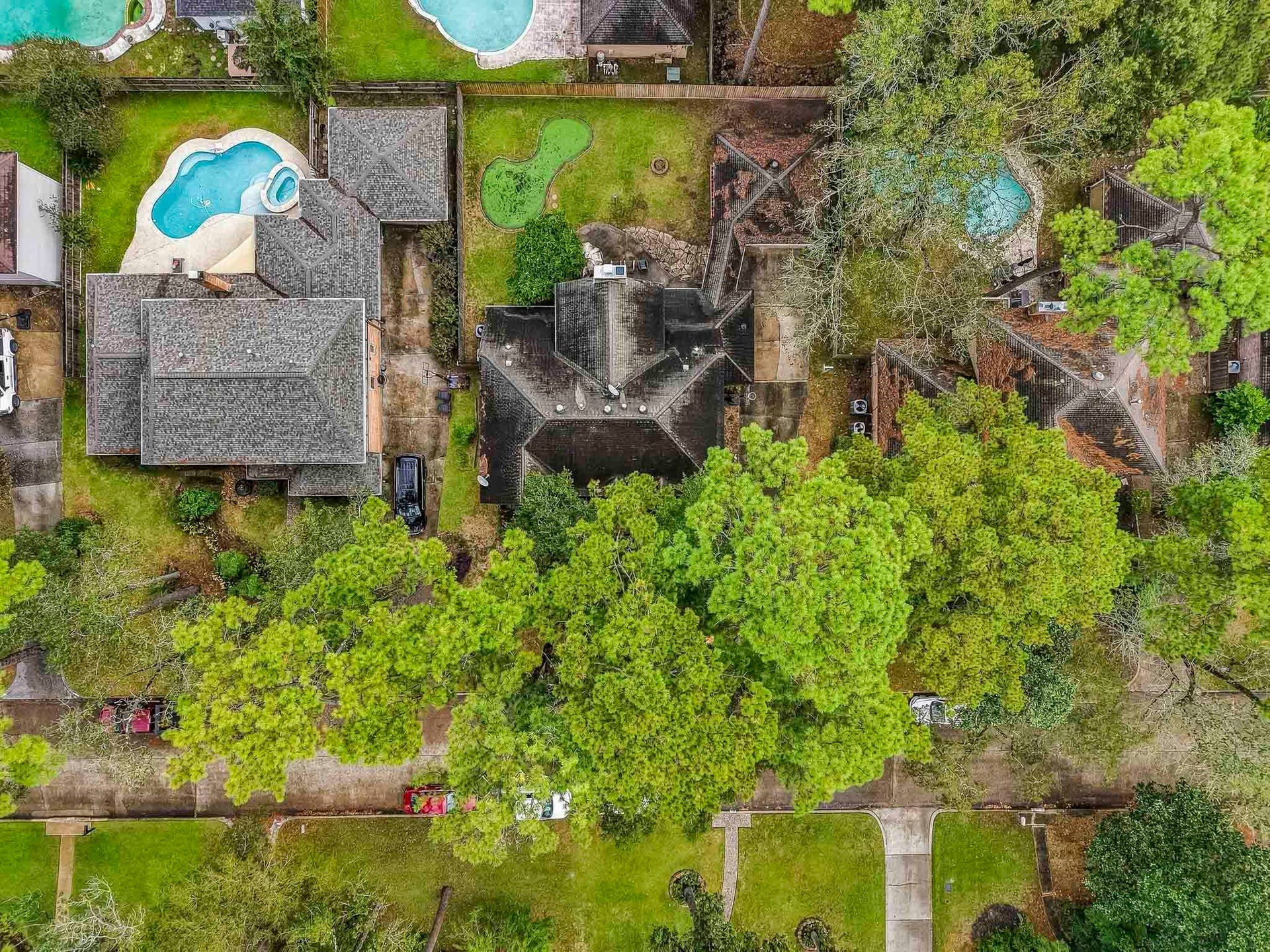 3610 Valley Haven Drive, Houston, TX 77339 Nestled in a lush, tree-lined neighborhood, this property features a spacious lot.