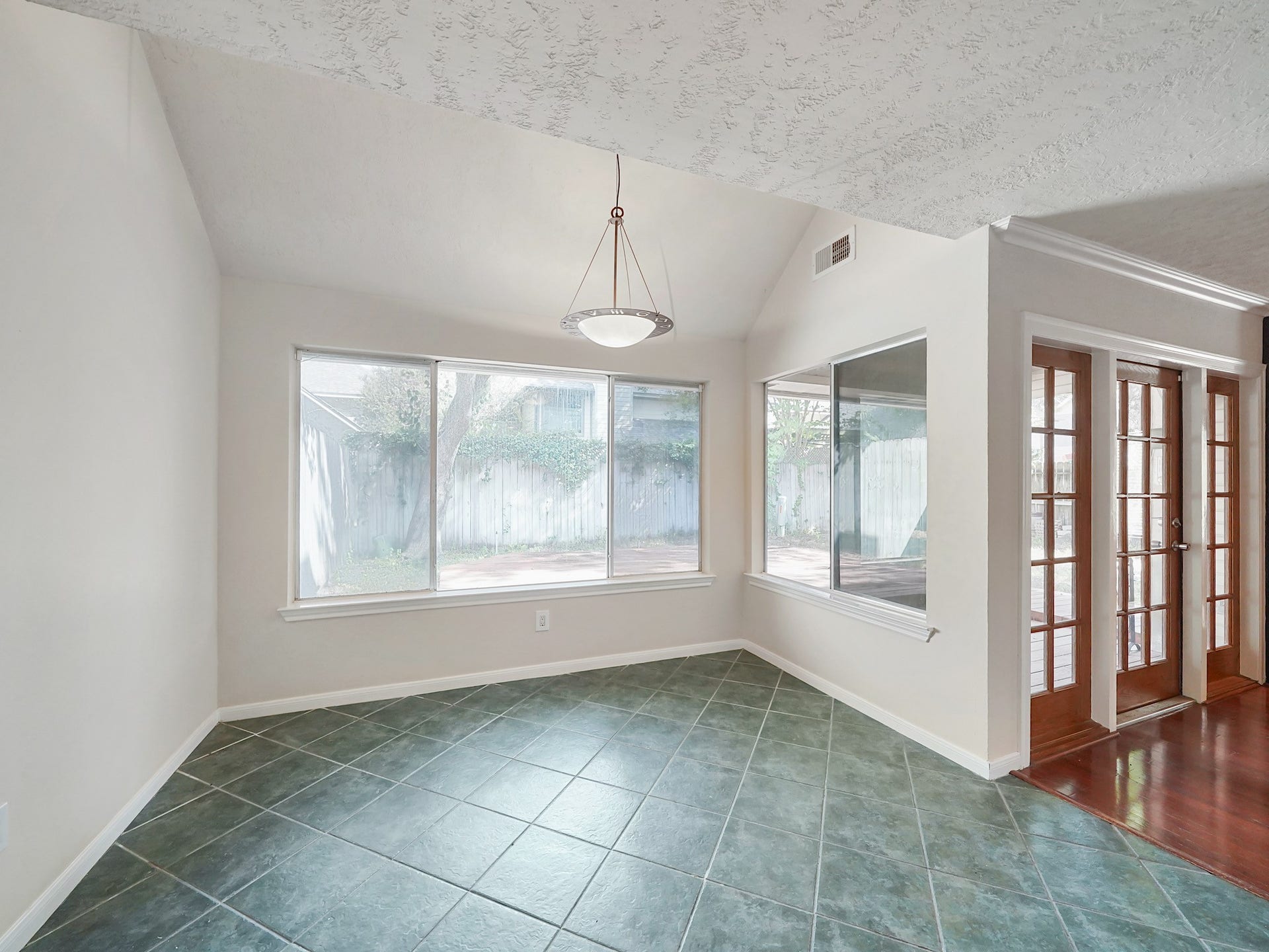 Breakfast room. This space can be used for quick meals!