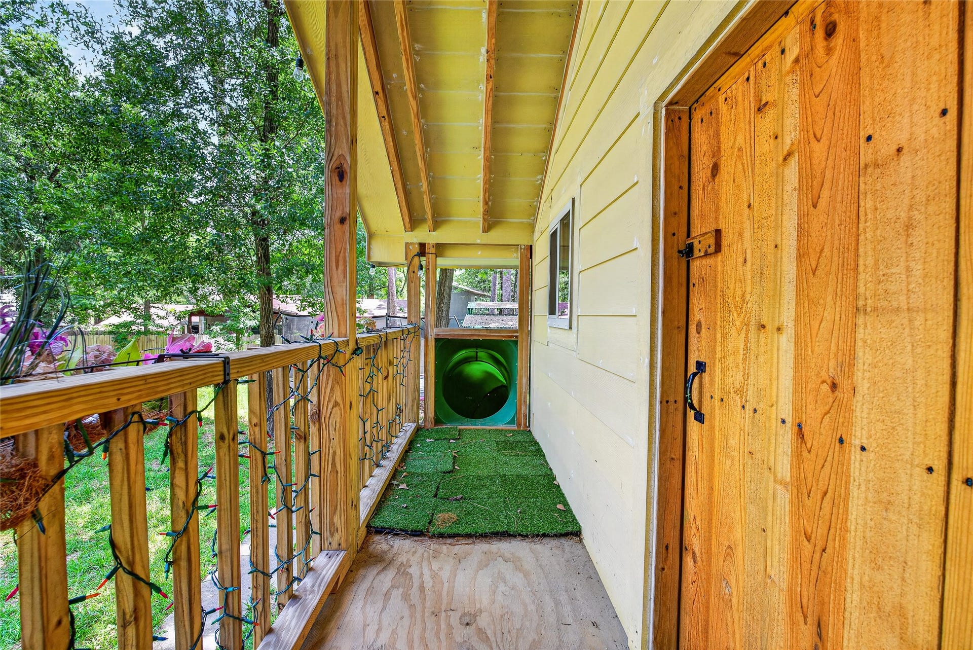 1610 N Red Cedar Circle, The Woodlands, TX 77380 Playhouse slide for kids