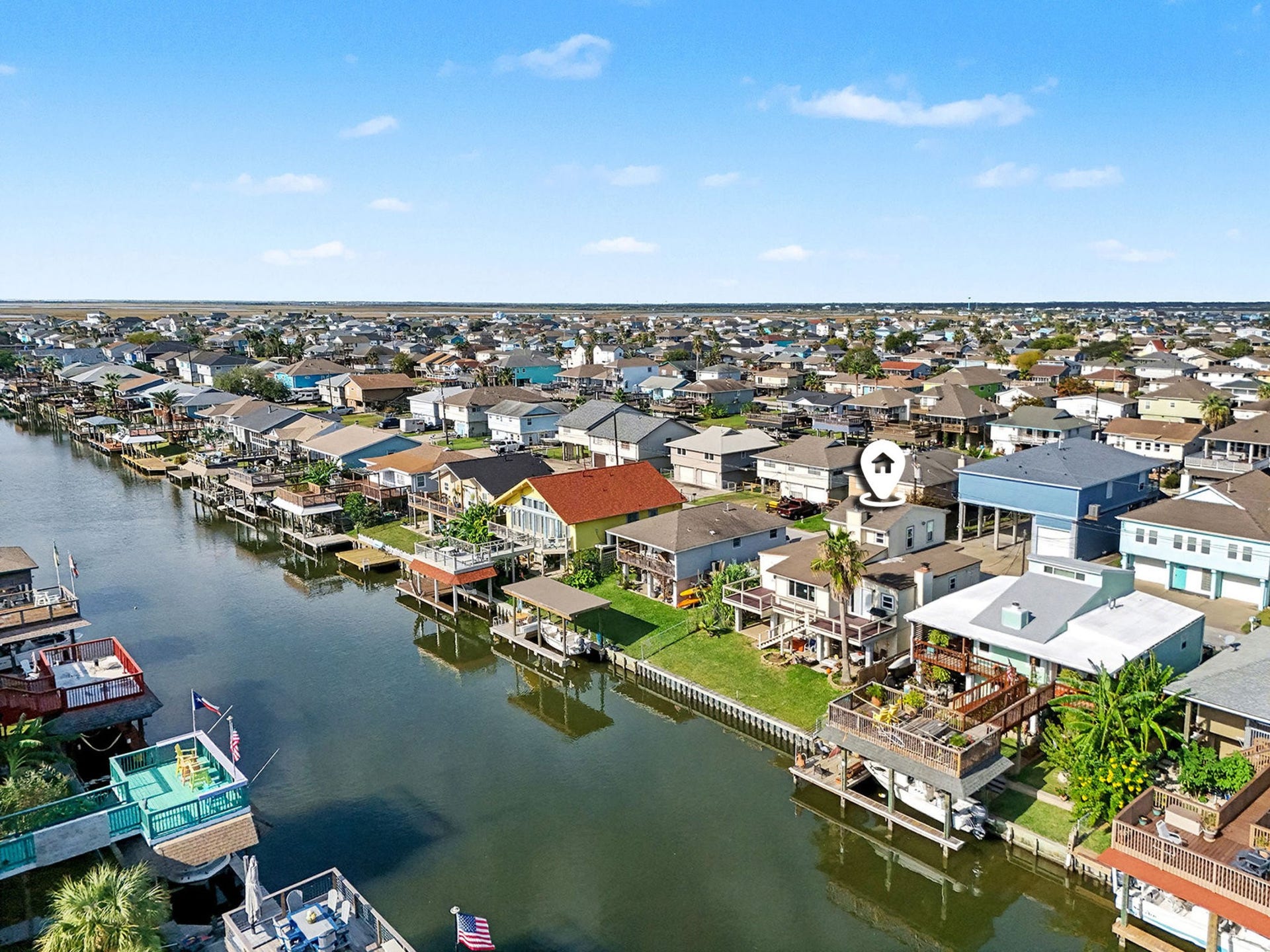 658 Warsaw Street, Bayou Vista, TX 77563 Southeast facing deck