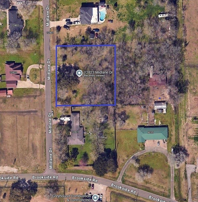 Property photo for 12823 Midlane Drive, Brookside, TX