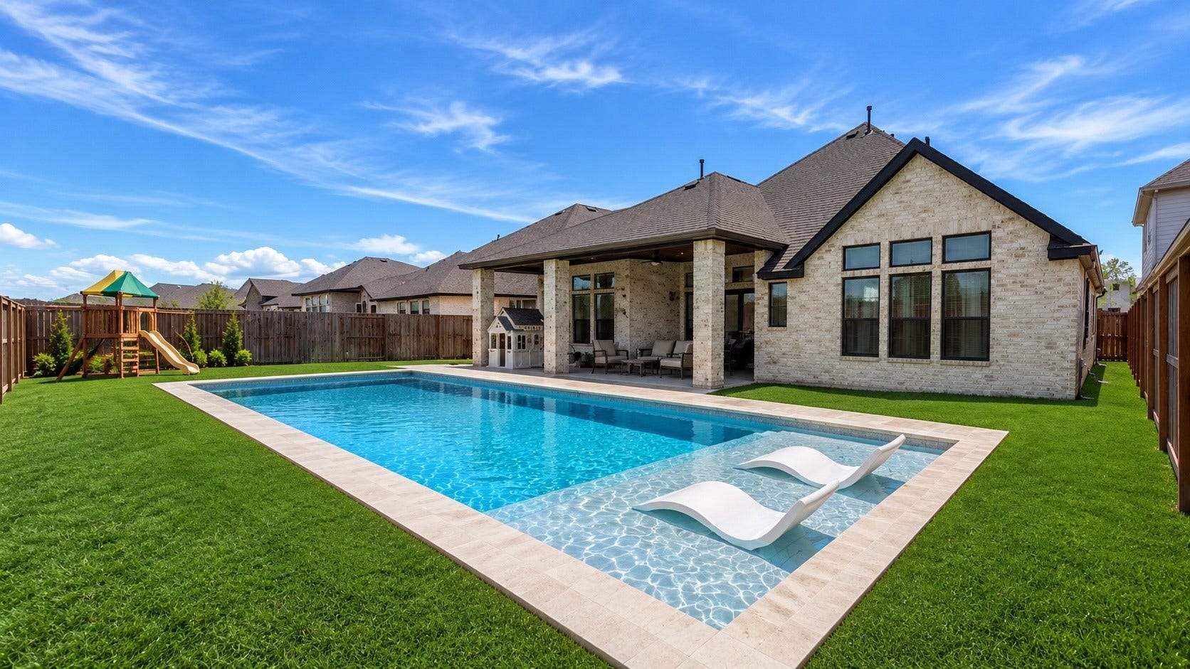 20222 Palomar Pointe Drive, Cypress, TX 77433 AI generated pool