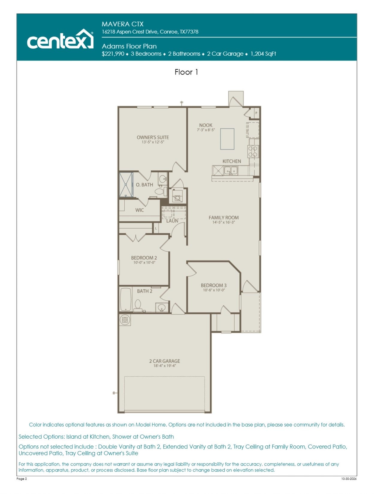 16160 Sepia Manor Street, Conroe, TX 77378 16160 Sepia Manor Street, Conroe, TX 77378