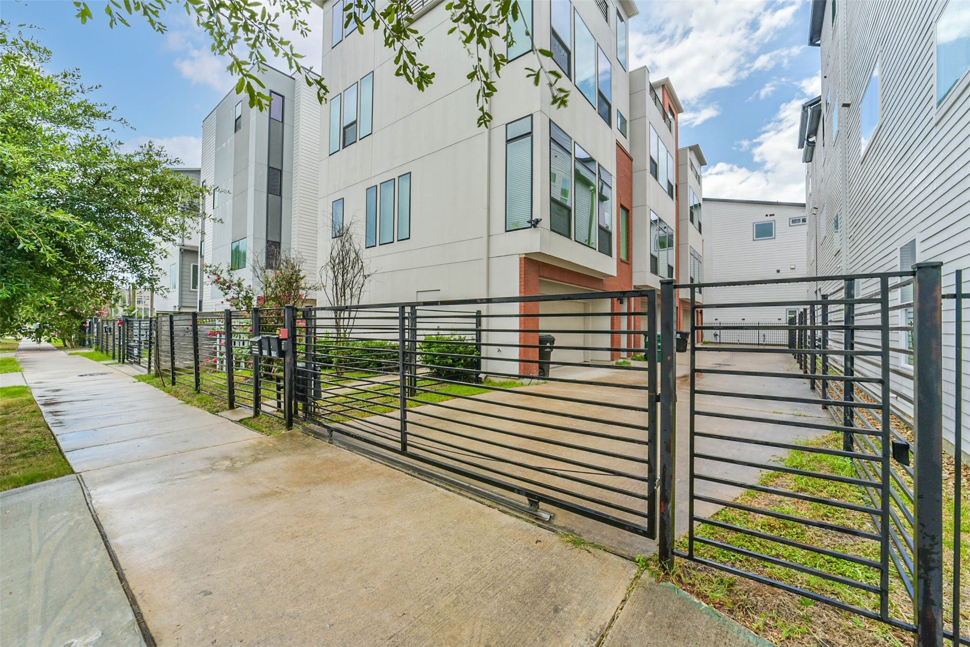 2408 Emancipation Avenue, #A, Houston, TX 77004 Gated Community Entrance with controlled access for added privacy