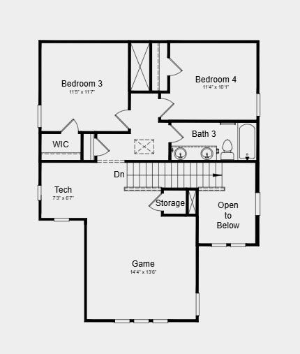 Additional Highlights Include: standing shower at secondary bath and gas line at patio.
