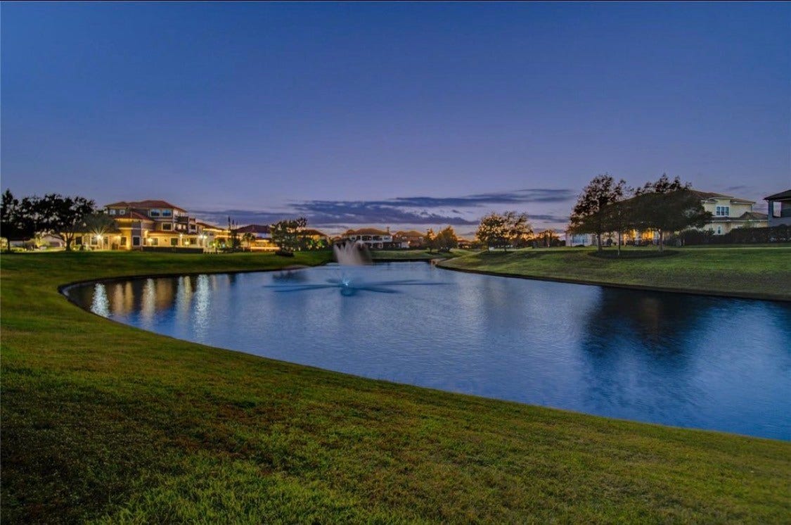 14114 Barnhart Boulevard, Houston, TX 77077 This home features a prime location situated directly in front of the lake, offering convenient, easy access to nearby walking and biking pathways.