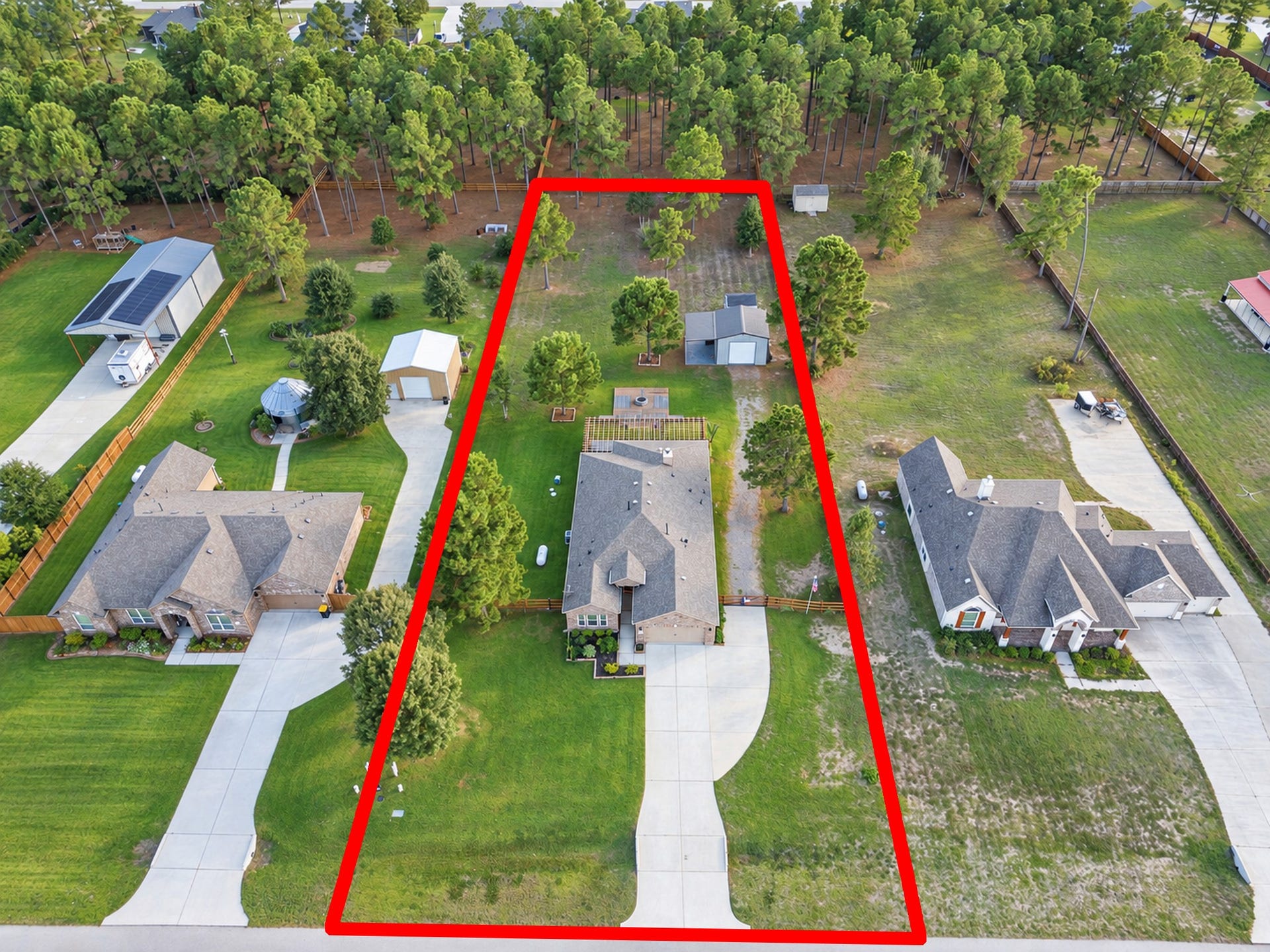 Just over 1 acre of pure tranquility!