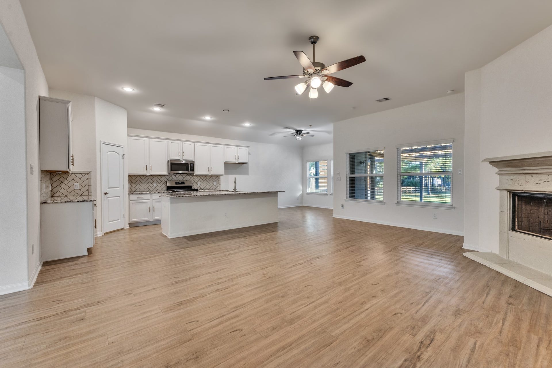 Open and light for all of your entertaining needs
