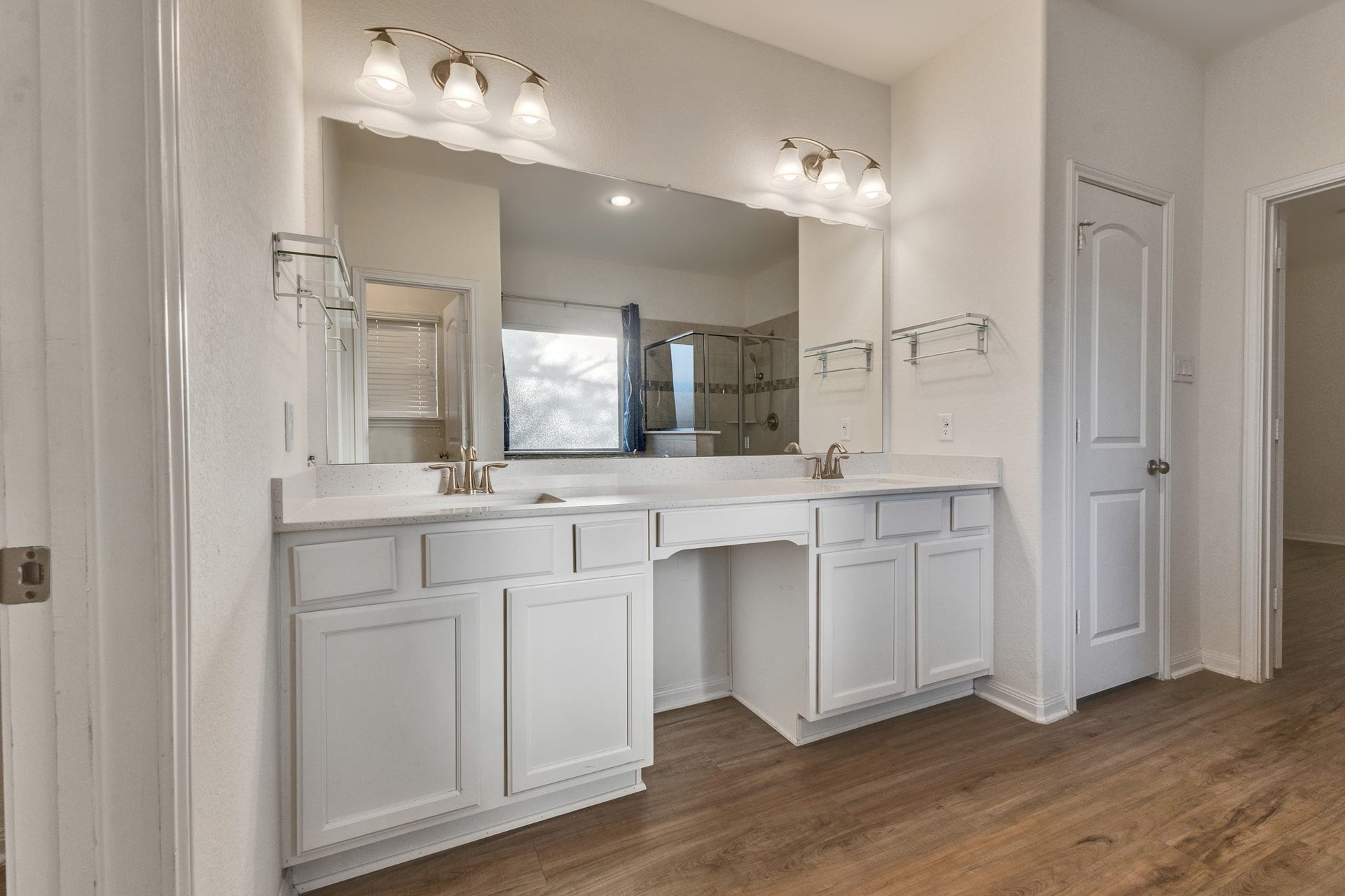 Vanity area in Primary bath