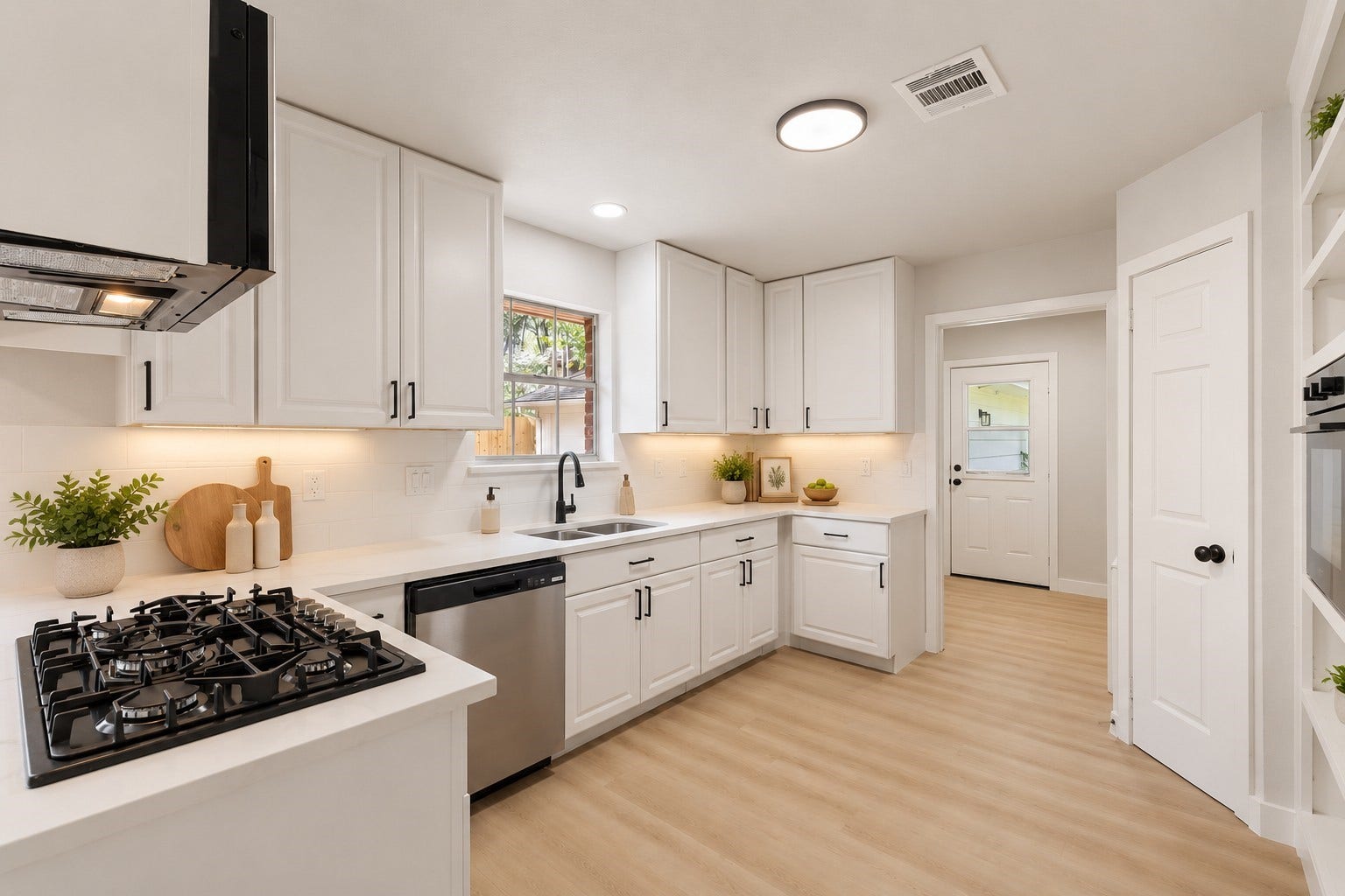 Virtually Staged Kitchen