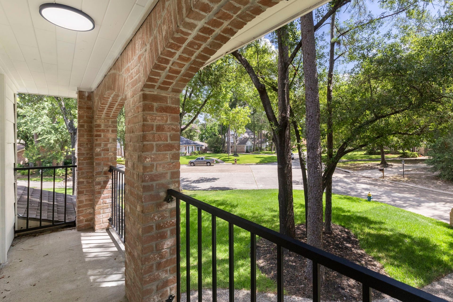Balcony off of gameroom