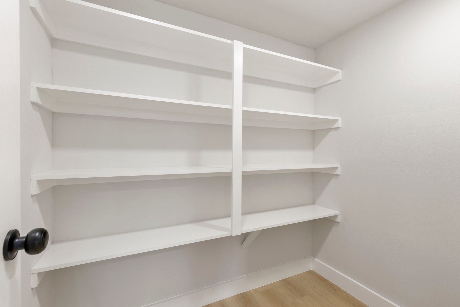 1 of the 2 walk in pantries