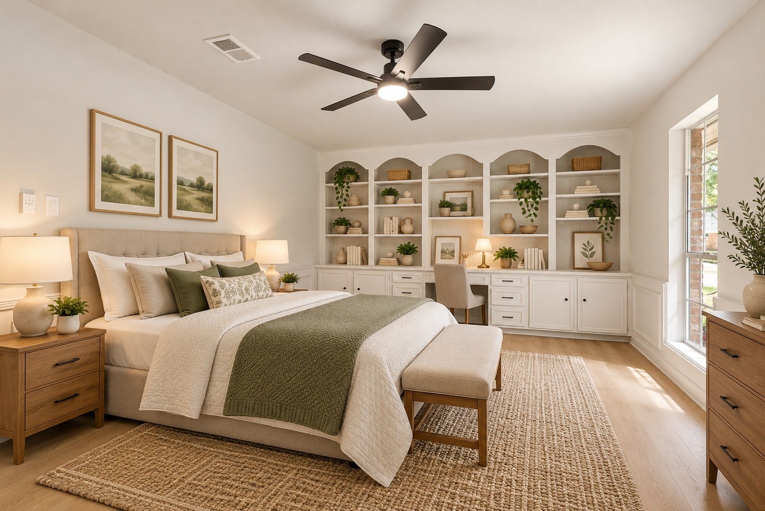 Virtually Staged 2nd Bed down