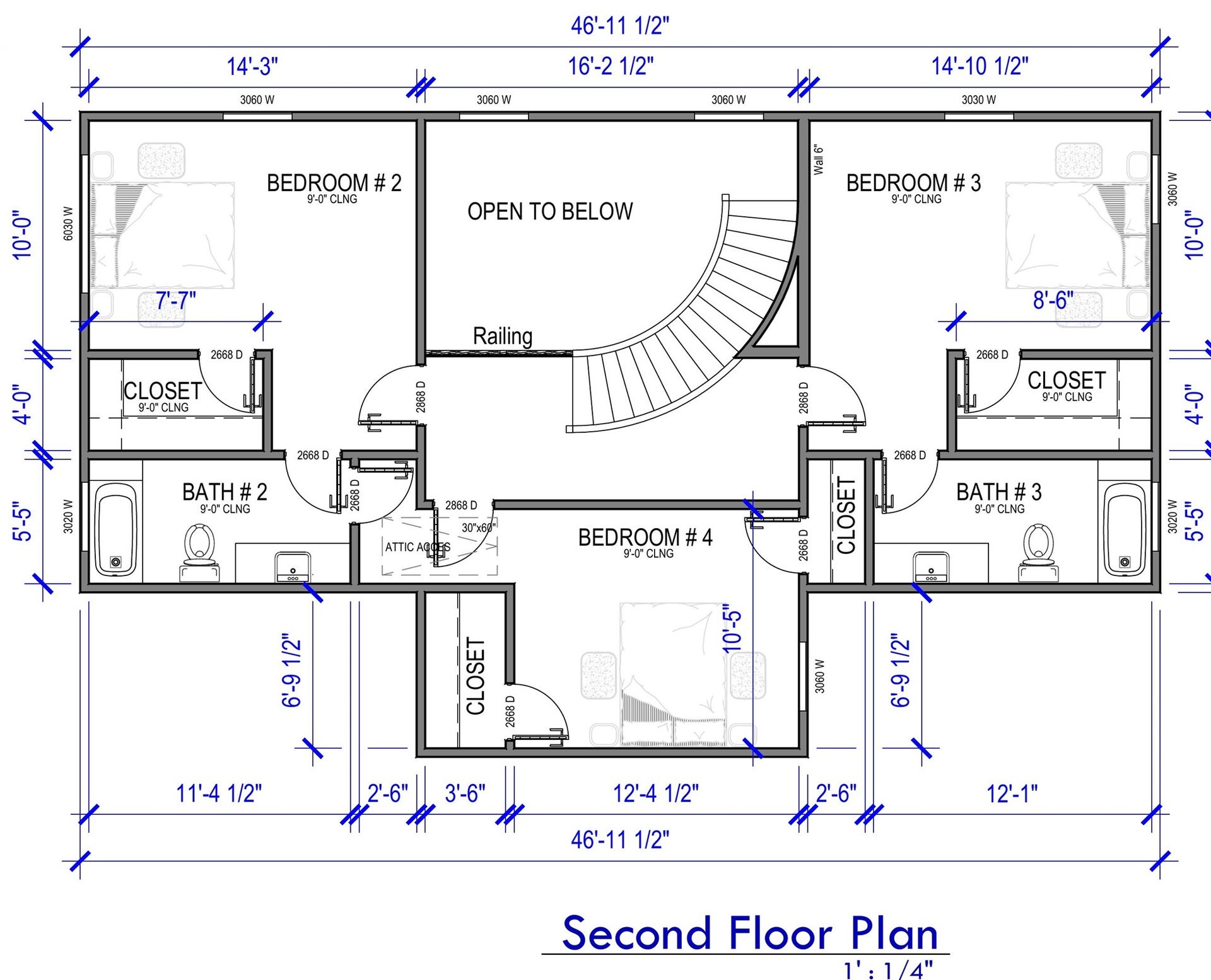 281 Waterford Way, Montgomery, TX 77356 Second floor plan. Based on builder plans; layout and dimensions are approximate and subject to change.
