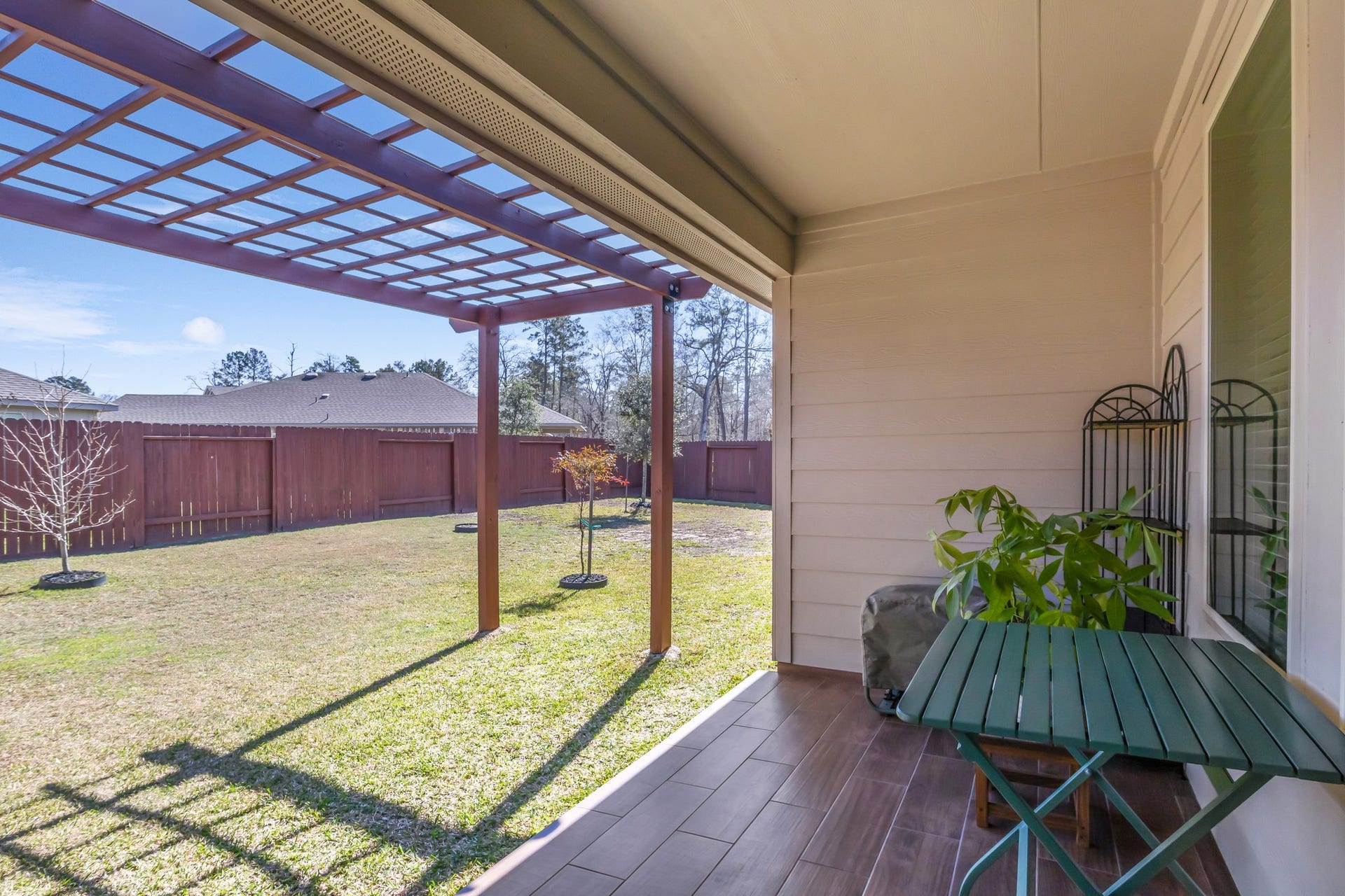 3506 Pearl Mill Lane, Conroe, TX 77301 Fall Grass