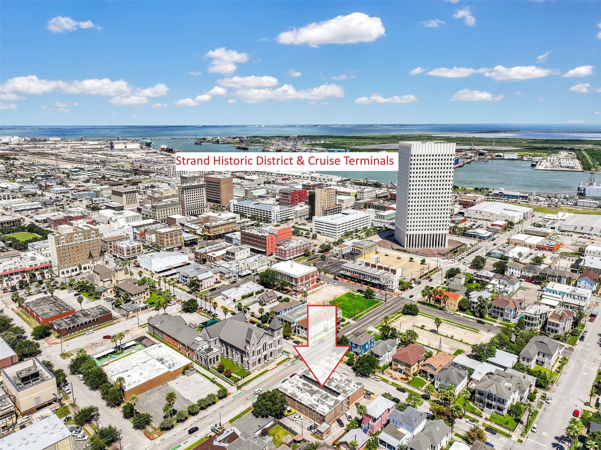 600 19th Street, #9, Galveston, TX 77550 Look just how close you could be to fabulous coffee/tea shops, study spots, restaurants, entertainment, museums, the cruise ships, & more!