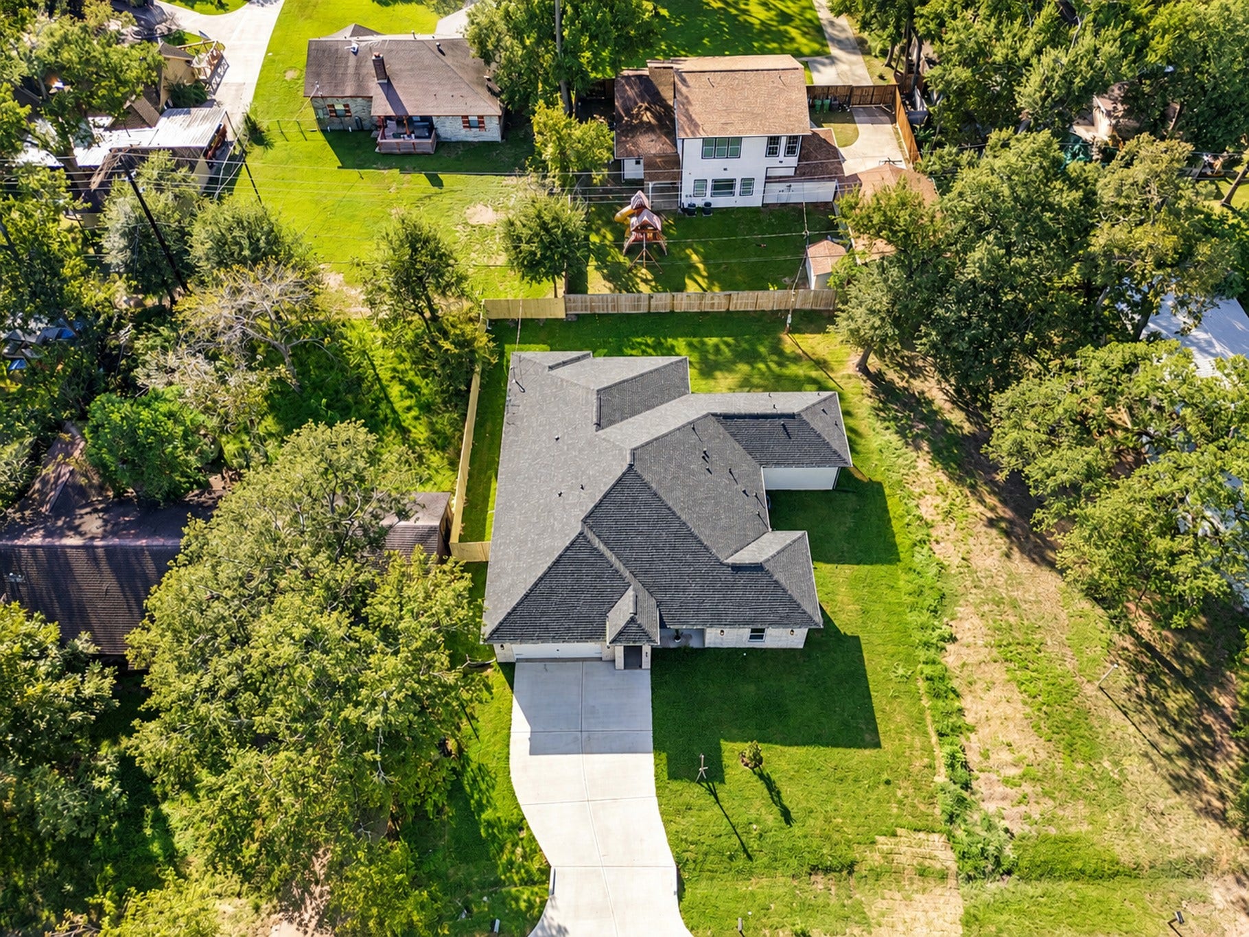 25903 Woodglen Drive, Spring, TX 77386 Aerial View of Home & Surroundings