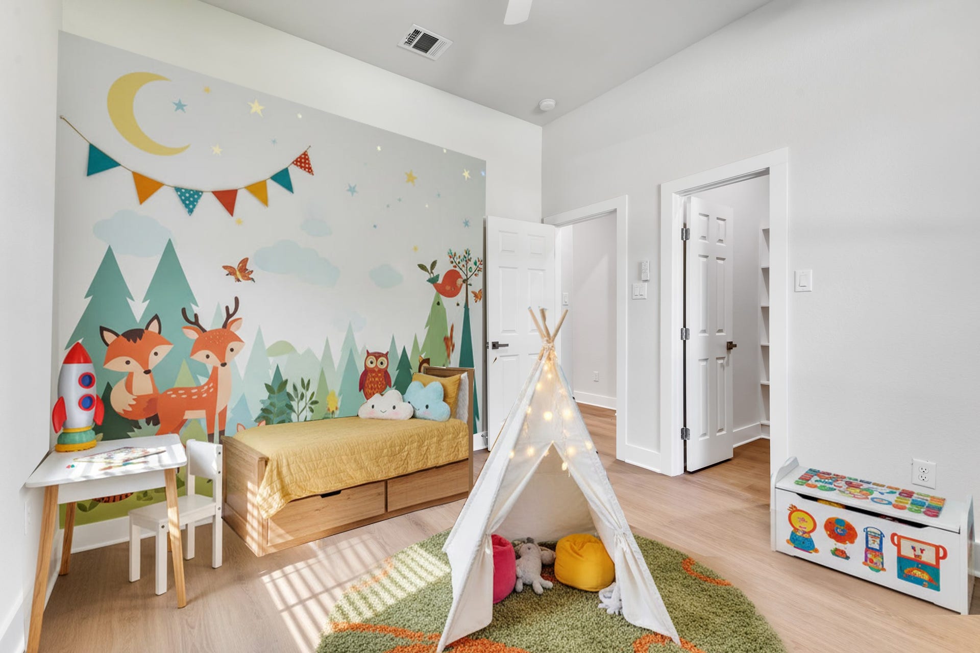 25903 Woodglen Drive, Spring, TX 77386 kids Bedroom Virtually Staged