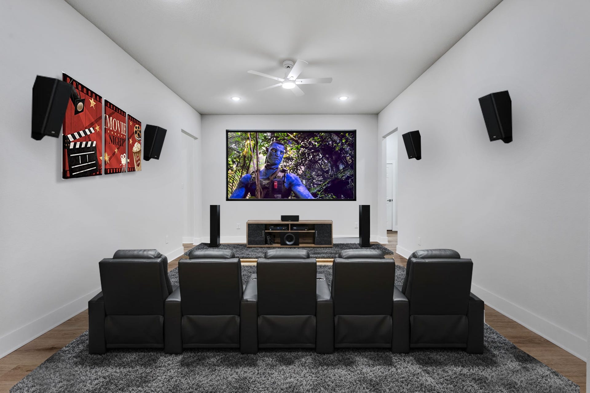 25903 Woodglen Drive, Spring, TX 77386 Versatile Game Room Virtually Staged