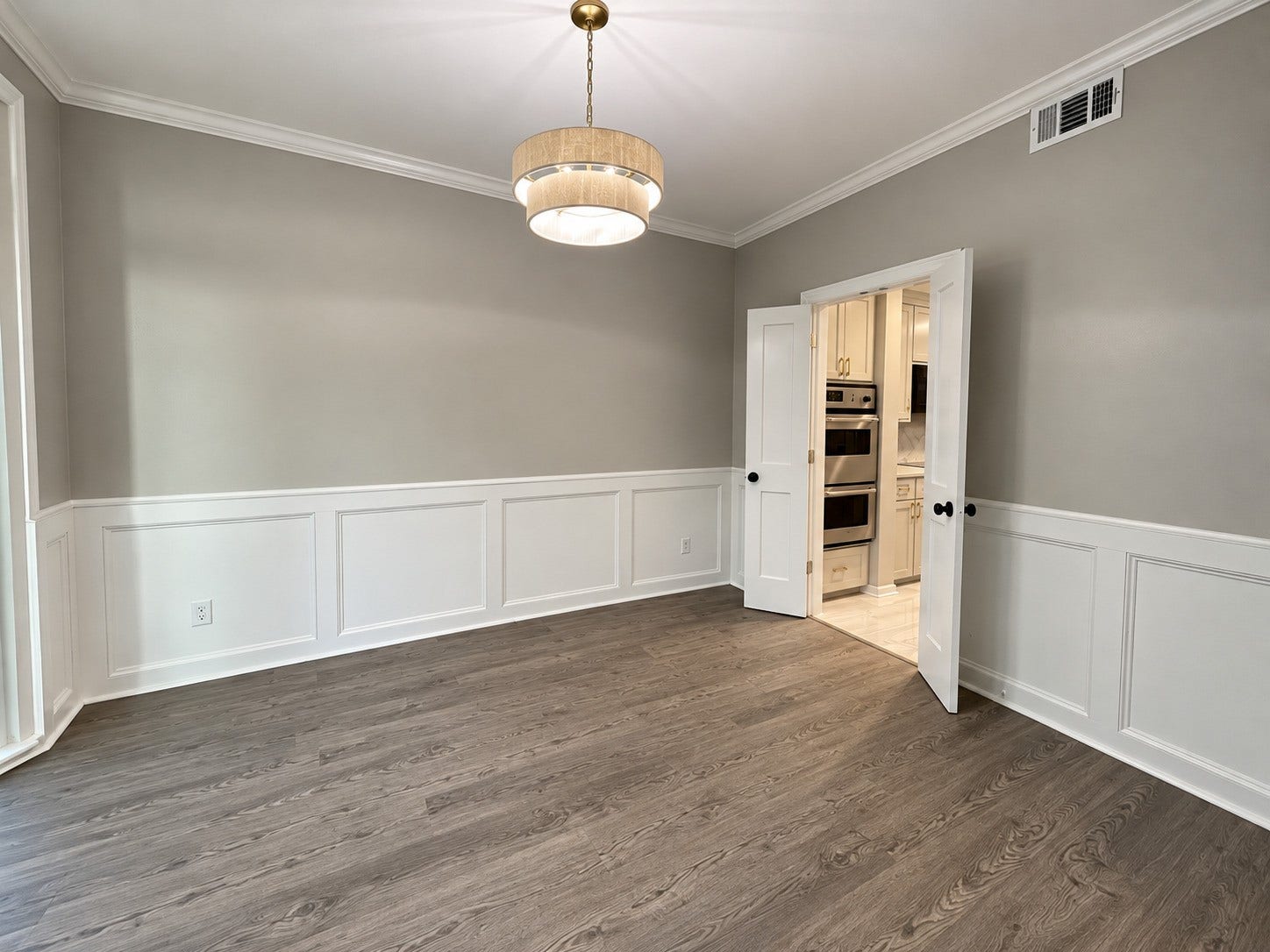 The blank slate ready for you to bring your ideas.