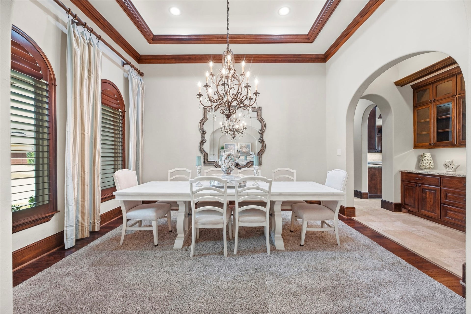 10114 E Frio River Circle N, Cypress, TX 77433 Formal Dining is 15 ft to accommodate 10 guests