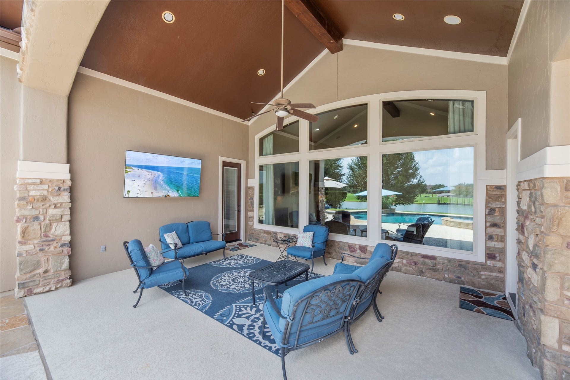 10114 E Frio River Circle N, Cypress, TX 77433 Imagine spending the evening with friends on this patio