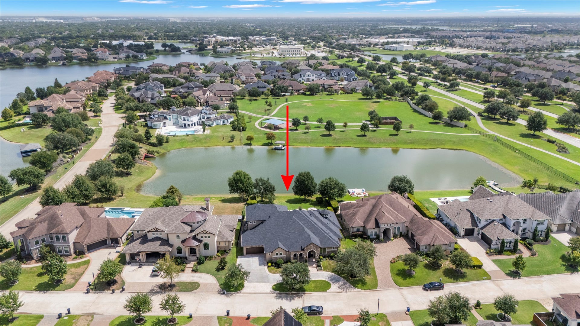 10114 E Frio River Circle N, Cypress, TX 77433 With that park behind the house, you may forget you are in a neighborhood